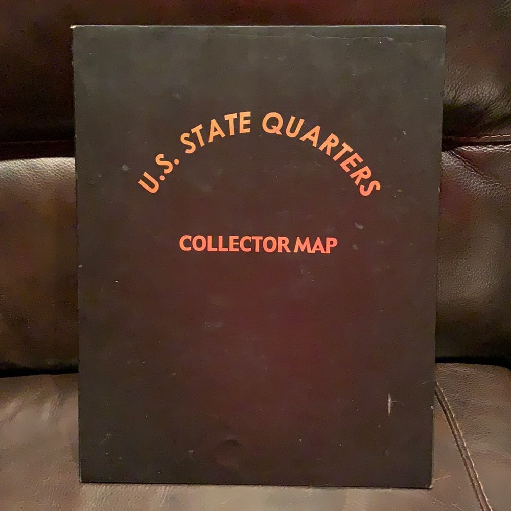 U.S State Quarters Collectors Map